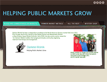 Tablet Screenshot of helpingpublicmarketsgrow.com